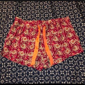 Silky floral pajama pants 💕